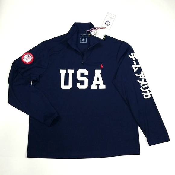 Polo Ralph Lauren Other - Polo Ralph Lauren Olympic Performance Half Zip Up
